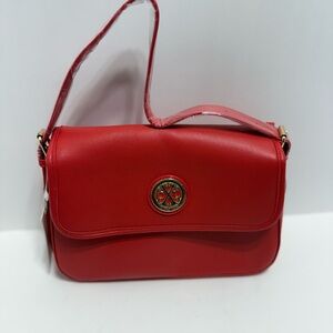 Christian Lacroix Vibrant Red Shoulder Bag Perfect! Give You A Pop Of Color